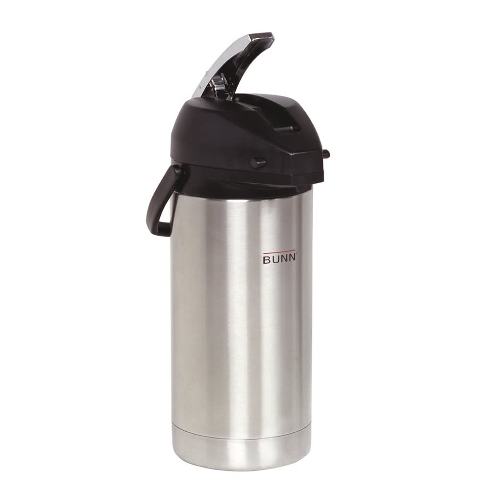 AHPL ahpl シリースタイル　BRAIN POT ブレインポット GuestSupply US | BUNN® 3.8L Lever Action Airpot, Stainless Steel/Black
